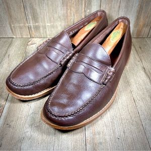 G.H. Bass Weejuns Brown Leather Penny Loafers Sz 11.5 D